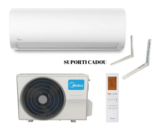 Aparat de aer conditionat Midea Xtreme Save MSAGBU-12HRFNX-QRD0GW/MOX102-12HFN8-QRD0GW 12000 BTU+ SUPORTI CADOU