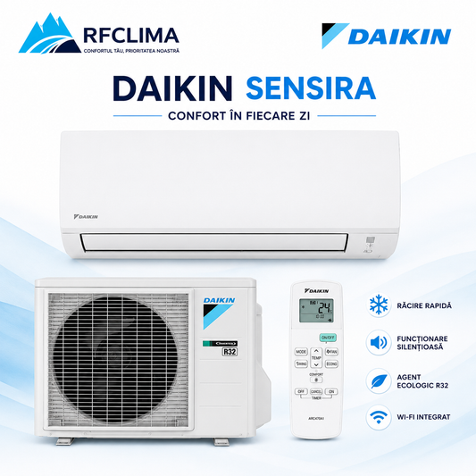 Aparat de aer conditionat Daikin Sensira Bluevolution FTXC25E-RXC25E 9000 BTU